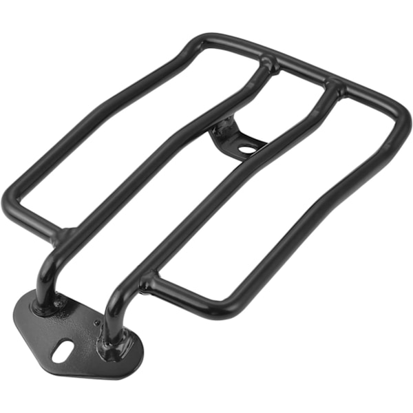 Motorsykkel Bagasjerack Hylle Passer 280mm Solo Baksete (11\") Svart Passer Harley XL Sportster 883 XL1200 1985-2003