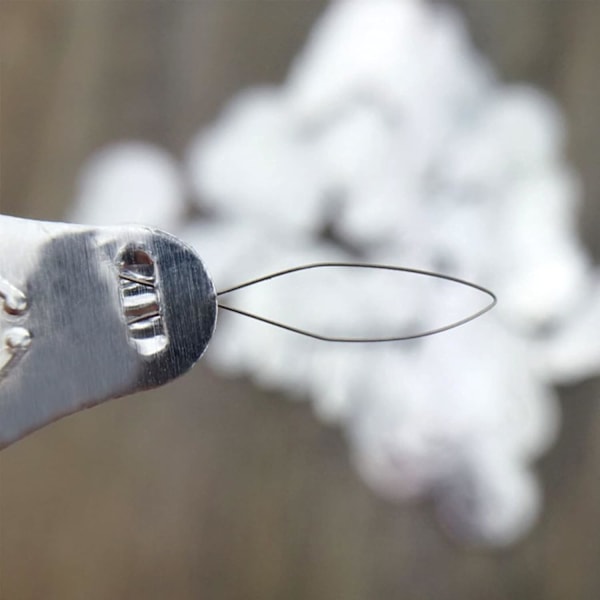 20 Stykker Nåltråder Symaskin Aluminium Hånd Nåltråder Nåltråder for Håndsy, Jern Tråder Nålen Slitasje Linje Ark