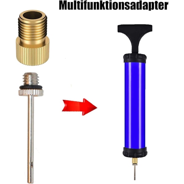 SV sykkelventil adapter for sykkelventil, sykkelventil adapter, pumpe, nåler for kompressor, sykkelpumpe, luftpumpe, ballpumpe