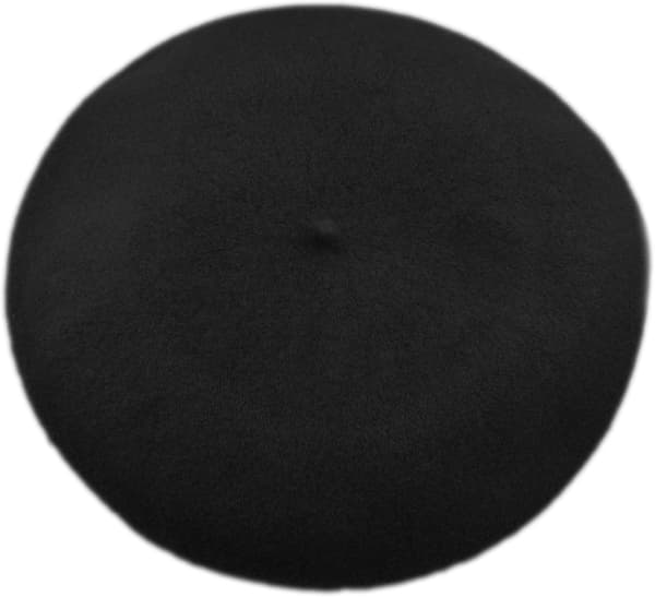Baskerhue til kvinder | Uld | Margie Beret/Sort