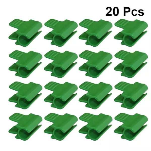 20x Drivhusklips - Plante Støtter Drivhus Henger, Perfekte Grommets Trellis Klips for ditt paradis.