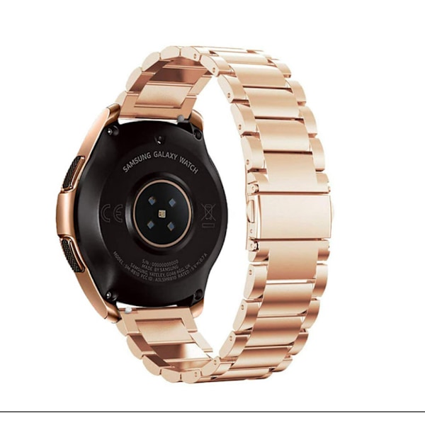 22mm metallrem - Snabbkoppling ersättningsrem för män och kvinnor - Rostfritt stålrem för smartwatch