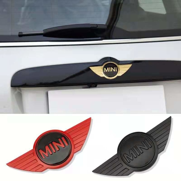 3 stk. Auto Styling Kulfiber 3D Metal Klistermærker Emblem Badge til Mini Cooper One S R50 R53 R56 R60 F55 F56 R57 R58 R59 R60 2…