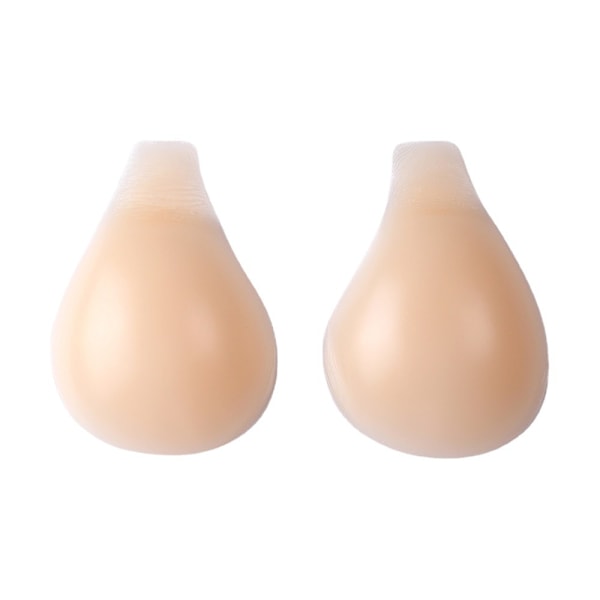 Selvklebende Silikon Strapless BH (M), Usynlig Ryggløs BH Kvinners Ryggløs Push Up BH Bryllup Brystvorte Deksel