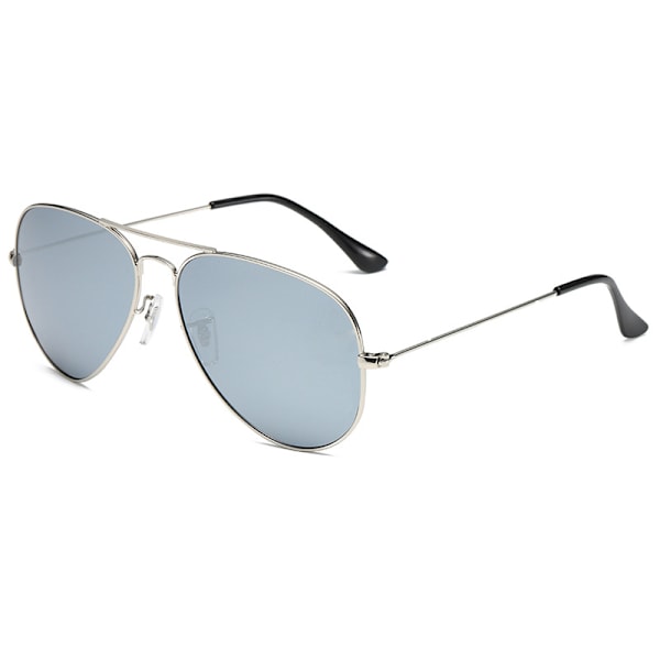 Silver/Silver-Men Sport Solglasögon Polariserad UV400 Skydd