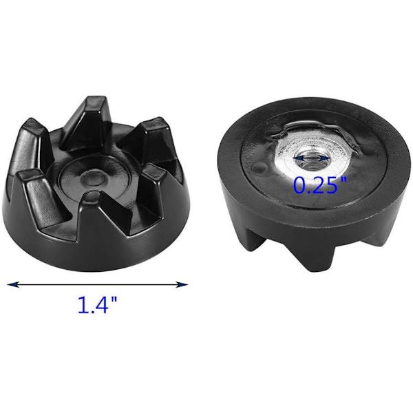 2 st Mixergummi Koppling Växel Koppling Med Avlägsningsverktyg För Kitchenaid 9704230