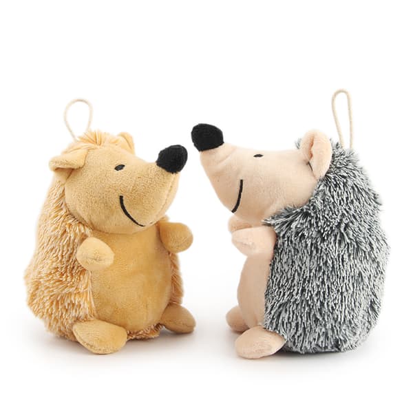 Hundefile - Stoppet pinnsvin - 14 cm
