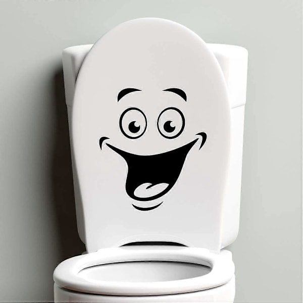 Rolig Smile Väggdekor för Toalett Heminredning Kök Tapet Vardagsrumsinredning Väggdekor Vardagsrumsinredning Väggdekor