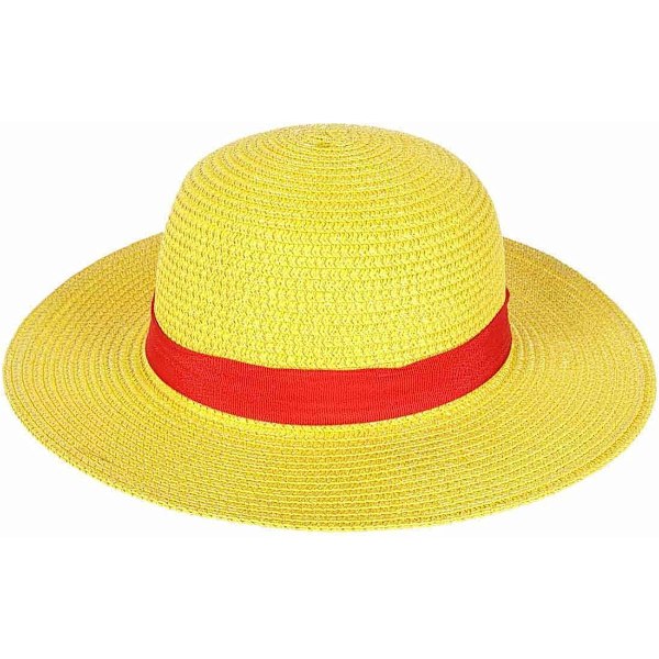 CosplayStudio Children's Straw Hat Monkey D. Ruffy | Hat for child costume