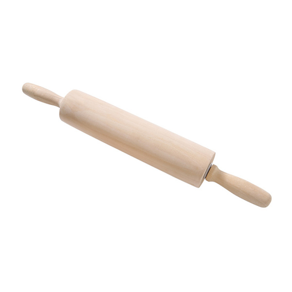 Rullekæde i bøgetræ, Beige, 43cm Rullekæde Hjemmerullekæde Rullekæde Center Hammer Rullekæde Tør Rullekæde King Size