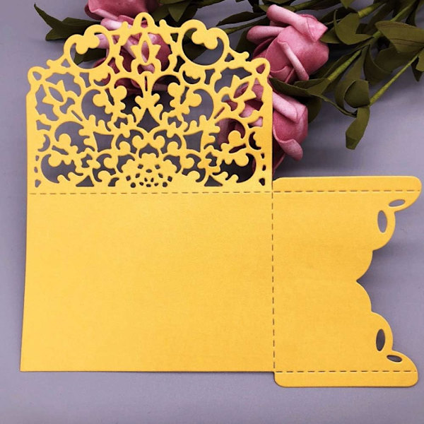 Skärverktyg Scrapbooking Skärverktyg Skärverktyg Kolstål Stencil Form Kort Inbjudan Blomma Kuvert Dekoration DIY Kort för Bröllopsfest