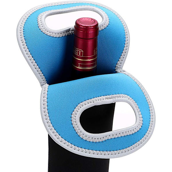 Set med 3 neoprenflaskbärväskor