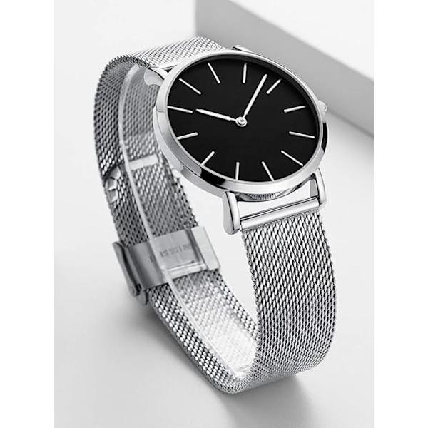 12mm tillämplig DW rostfritt stål 06 trådnät med Apple Samsung watch3 Milano Nice dubbel fällbart spänne Huawei GT2 rem