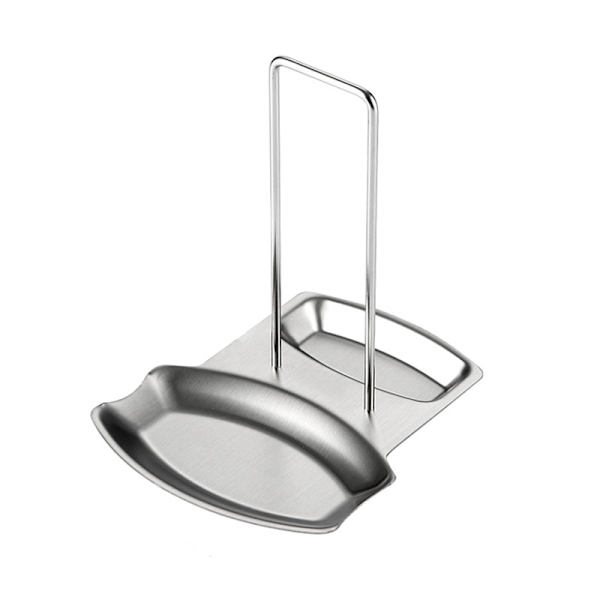 Låg Holder Ske Rest Knive Skeer Gaffler Spatel Rustfrit Stål Bestik Rest Låg Holder Køkken Diverse Køkkenredskab Bring Orden Til Dit Køkken