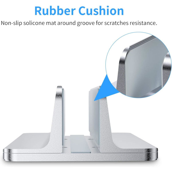 Rosegull Laptop Stativ, Justerbar Aluminiums Laptop Stativ Skrivebord Laptop Stativ for MacBook Pro/Air, iPad, Surface, HP, Lenovo, Tablet og Andre