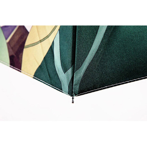 Foldbar Højend Umbrella Kreativ Design Kunst 3D Print Anti-UV Parasol Ultralet Ubrækkelig Kompakt, Vindtæt Solparasol Kvinder Piger, 98*56c
