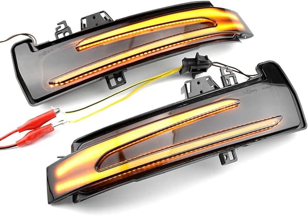 Dynamisk LED-backspegel blinkers kompatibel med Be-nz（218*70*28mm）