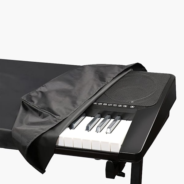 61 Taster Elektronisk Klaver Tastatur Støvdæksel Tastatur Taske Dækker Polyester og Spandex Dækker med Indbygget og Elastisk Snørelukning