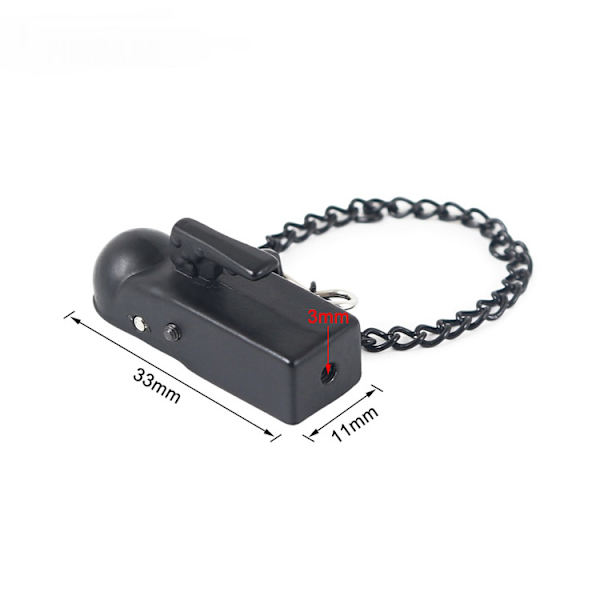 RC Tilhengerfeste RC Tilhengerkrok Slepekrok RC Tilbehør for 1:10 RC Crawler Traxxas TRX4 Axial SCX10 90046