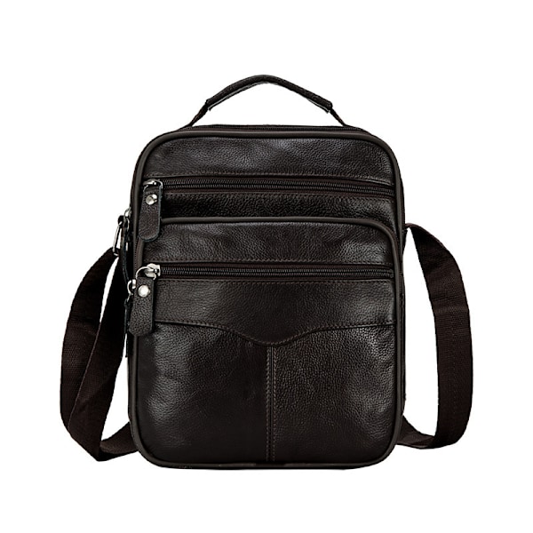 Men's Crossbody Bags Leather Messenger Bag Small Men's Handbags Crossbody Shoulder Bag Men's Crossbody Bag for Business Messenger Bag for Leisure