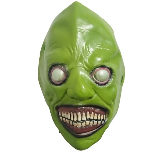 Smilende Dæmon Terror Maske green