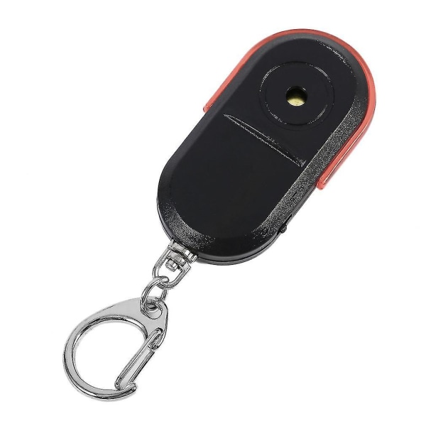 Anti-förlorad larmnyckelsökare Användbar Whistle Led Light Locator Finder Keychain