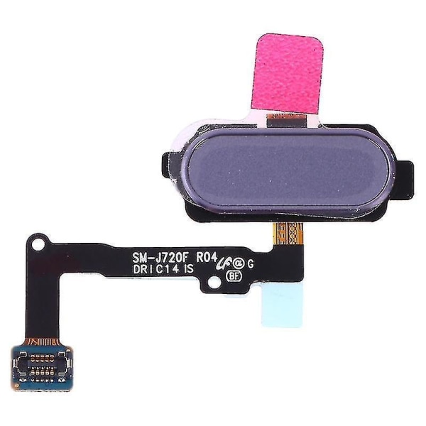 Flexkabel för fingeravtryckssensor för Galaxy J7 Duo SM-J720F (grå)