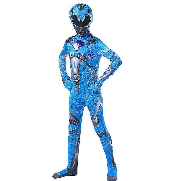 Power Mecha Five Beast kostym Cosplay Mystic Force Ranger Halloween kostym för barn Superhjälte kostnad