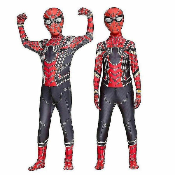 Super Kids Hero Boys Venom Kostym Iron spiderman