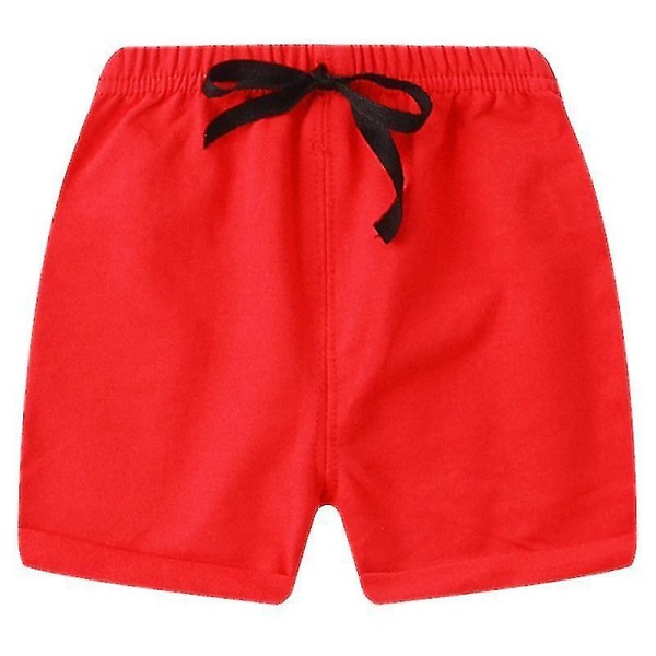 Sommar Barn Shorts Bomullsbyxor för pojkar Flickor Brand Shorts Toddler Trosor Kids Beach Short Spo R