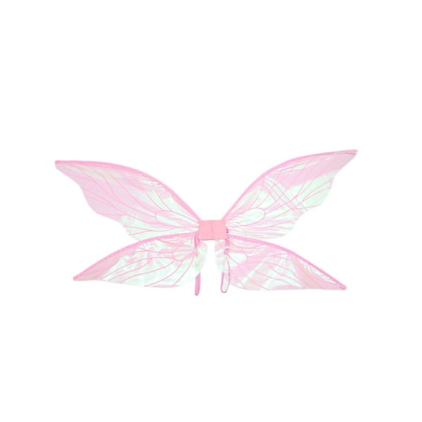 Fairy Elf Princess Angel Wings Party Cosplay Kostymer Green Pink
