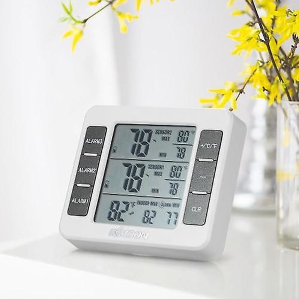 Mini LCD digital termometer temperaturmätare