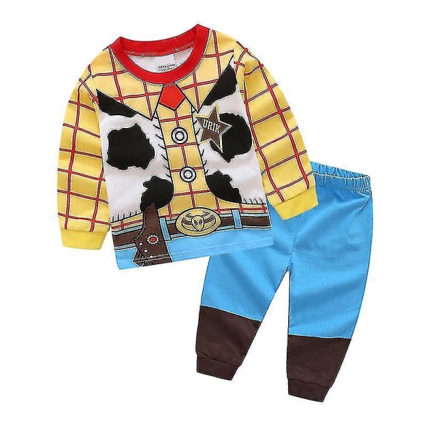 Barn Pojkar Toy Story Buzz Lightyear Woody Nightwear Set Loungewear Pyjamas-1