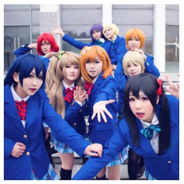 Älska Live! Love Live Cosplay Kostymer Lovelive Kousaka Honoka Minami Kotori Ayase Eli Tojo Nozomi Ni Long-sleeved shirt