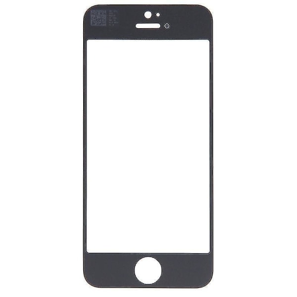 Yttre glasobjektiv för iPhone 5S framskärm (vit)
