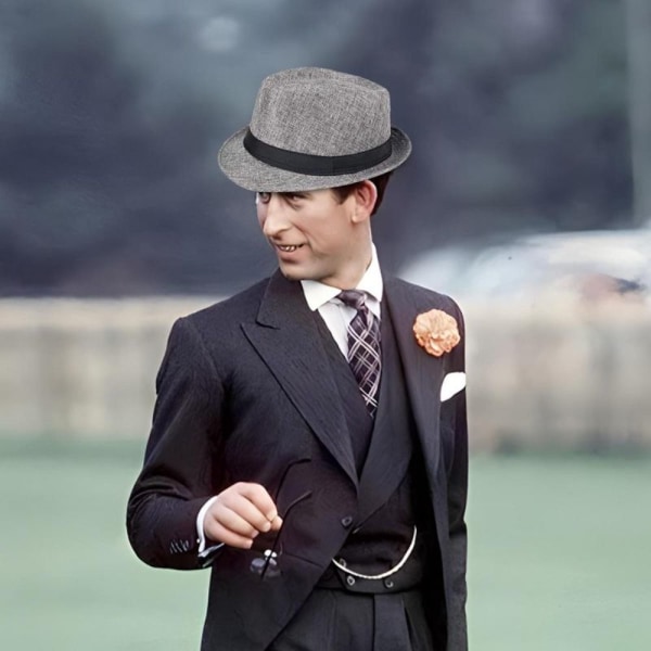 Cosplay kostymtillbehör Bra Gatsby GRÅ Grey Black