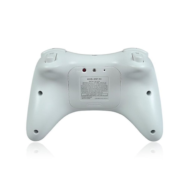 Wii U Controller, trådlös uppladdningsbar Bluetooth Dual Analog Controller Gamepad