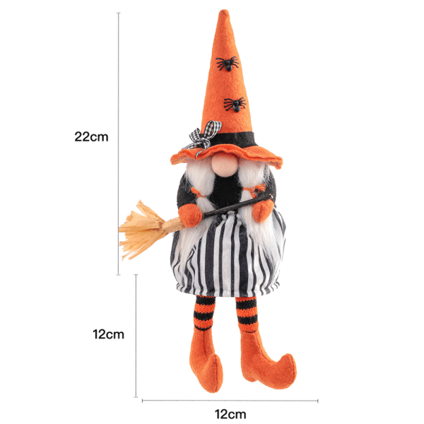 Halloween Gnome Doll Holiday Home Inredning B B