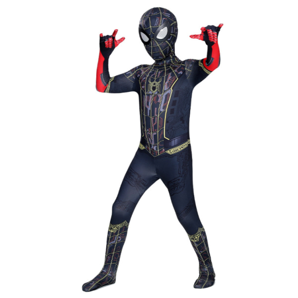 Spider-Man Iron Man Cosplay Panther Venom Jumpsuit för barn Panther 150cm black 120cm