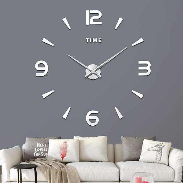 3d klocka visare, gör-det-själv stora klockvisare nålar Väggklockor 3d Home Art Decor Quartz Clock Mechanism,w