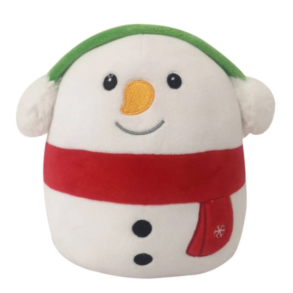Jul plysch kastkudde plysch leksak Fantastiska presenter barn inredning Christmas fawn Christmas Snowman