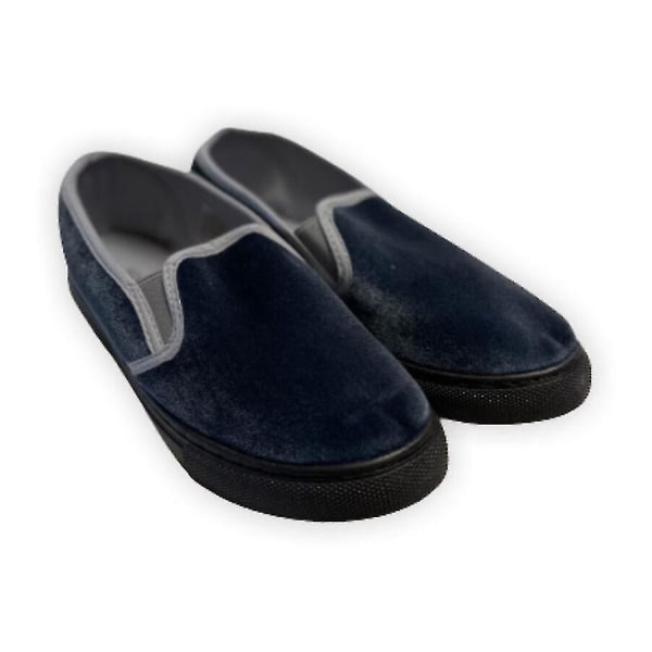 Velvet Slip-on Loafers - Grå(5)