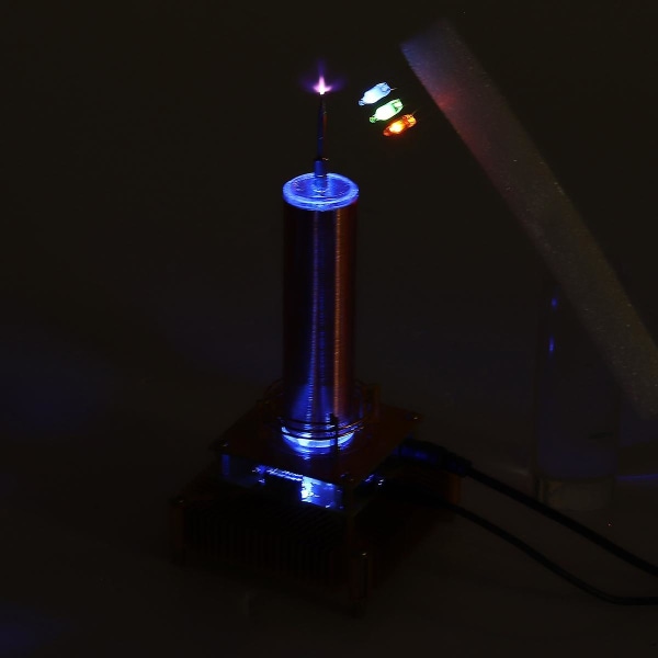 Elektronik Musik Tesla Coil Module Plasma Högtalare Trådlös överföring Ljud