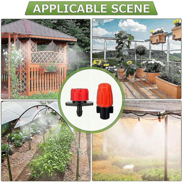Droppbevattningskit med timer 82ft/25m, automatiskt bevattningssystem med droppar för trädgårdsväxthus,