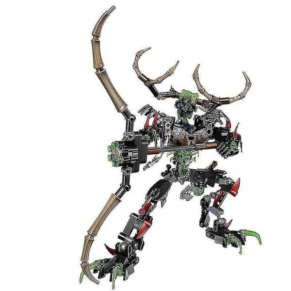 Bionicle Umarak Hunter Actionfigurer Byggsten Robotleksaker för barn Julklappskompatibel 7