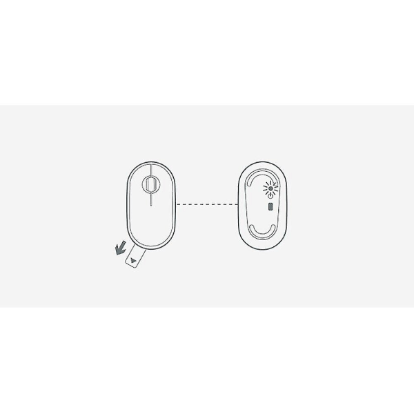 Trådlös Bluetooth -mus Business Office Ultratunn Pojkar/flickor söt bärbar mus|Möss (rosa)