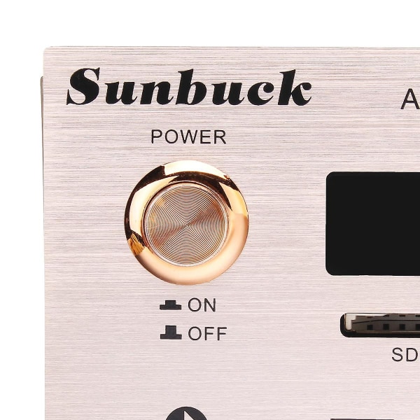 Sunbuck AV-580USB/BT bluetooth4.0 5CH 400W+400W+120W Stöd för förstärkare SD-kort USB FM-mikrofon