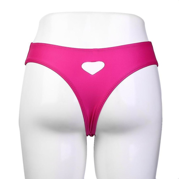 Sexig Strechy Dam Flickor Nederdel Bikini Heart Cut Badkläder Beachwear Strumpor