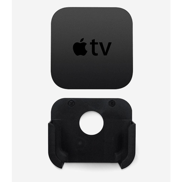 Mediaspelare Väggmonteringsfodral Case Hållare Stativ Vagga För Apple TV 4 Gen