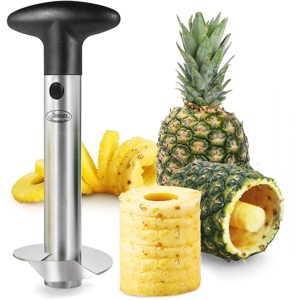 Pineapple Corer, Premium Pineapple Corer Remover, Rostfritt stål Ananas Corer Remover Tool